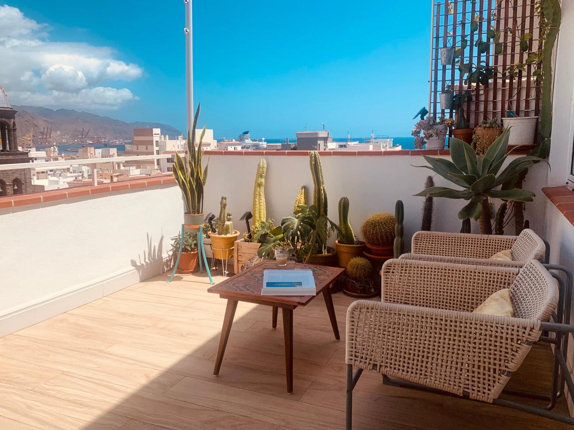 Apartament Atico Con Terraza, Vistas Panoramicas Y Parking Santa Cruz de Tenerife Zewnętrze zdjęcie